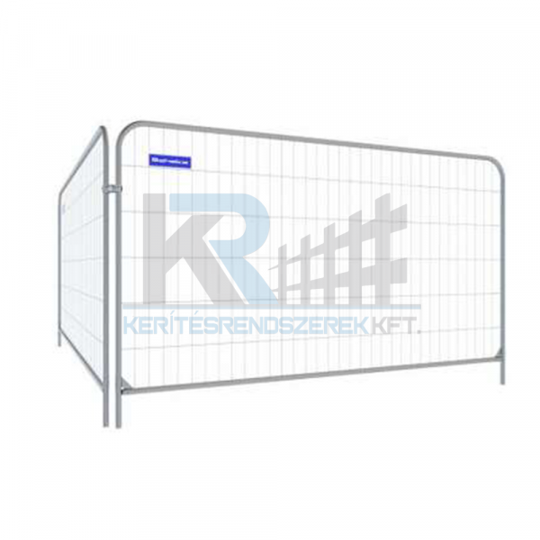 Lekerekített dróthálós mobil tábla